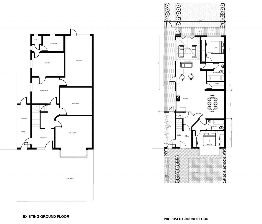 100 Ground Floor Extension Plans 3 Bedroom Semi Detached